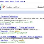 Google Results for Blentec Will It Blend